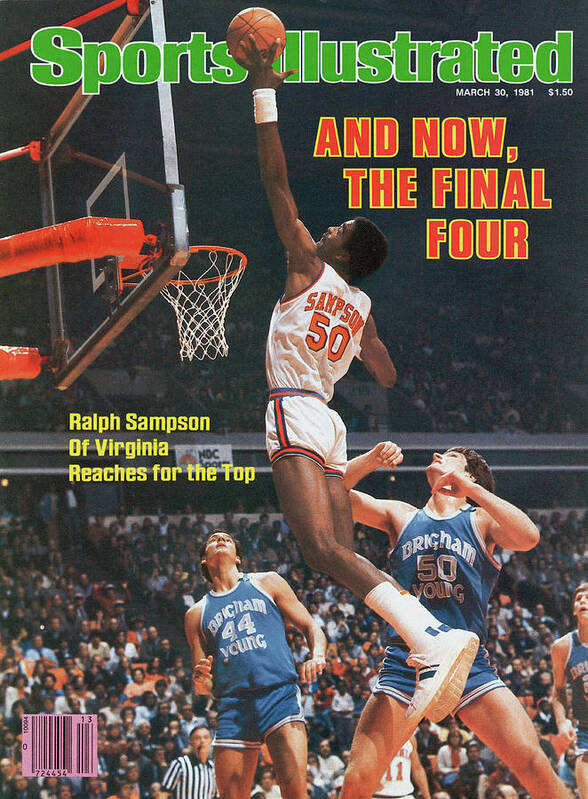 Atlanta Art Print featuring the photograph And Now, The Final Four Ralph Sampson Of Virginia Reaches Sports Illustrated Cover by Sports Illustrated