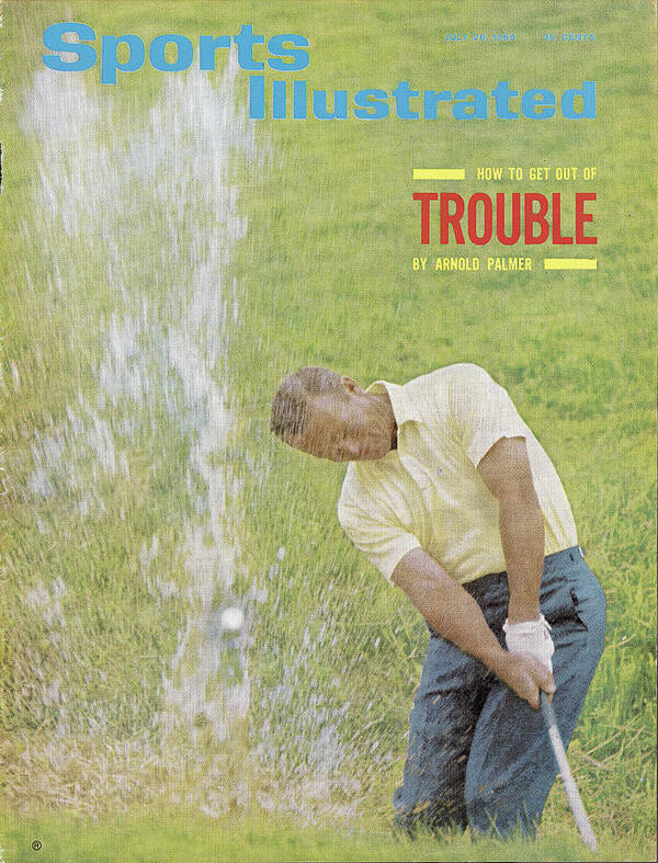 Magazine Cover Art Print featuring the photograph Arnold Palmer, Golf Sports Illustrated Cover by Sports Illustrated