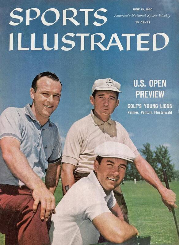 Magazine Cover Art Print featuring the photograph Arnold Palmer, Ken Venturi, And Dow Finsterwald, Golf Sports Illustrated Cover by Sports Illustrated