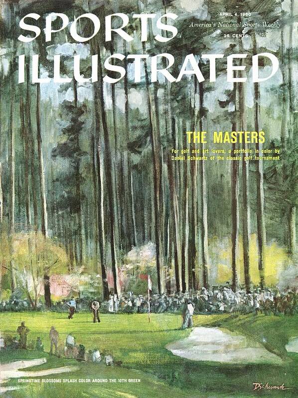 #faatoppicks Art Print featuring the photograph Augusta National Golf Course, 1960 Masters Preview Sports Illustrated Cover by Sports Illustrated