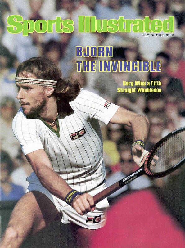 1980-1989 Art Print featuring the photograph Bjorn The Invincible Sports Illustrated Cover by Sports Illustrated