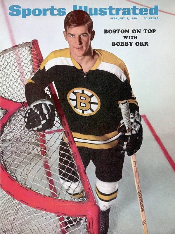 PORTRAIT OF BOBBY ORR of the Boston Bruins