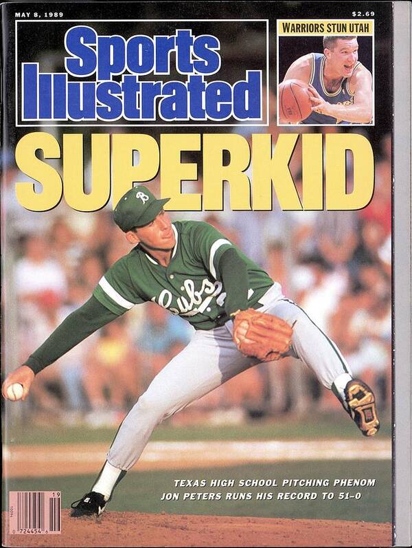 1980-1989 Art Print featuring the photograph Brenham High School Jon Peters Sports Illustrated Cover by Sports Illustrated