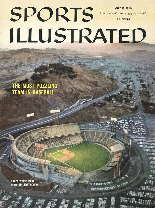 Candlestick Park Art Print featuring the photograph Candlestick Park Sports Illustrated Cover by Sports Illustrated
