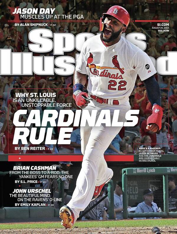 St. Louis Cardinals Art Print featuring the photograph Cardinals Rule Why St. Louis Is An Unkillable, Unstoppable Sports Illustrated Cover by Sports Illustrated