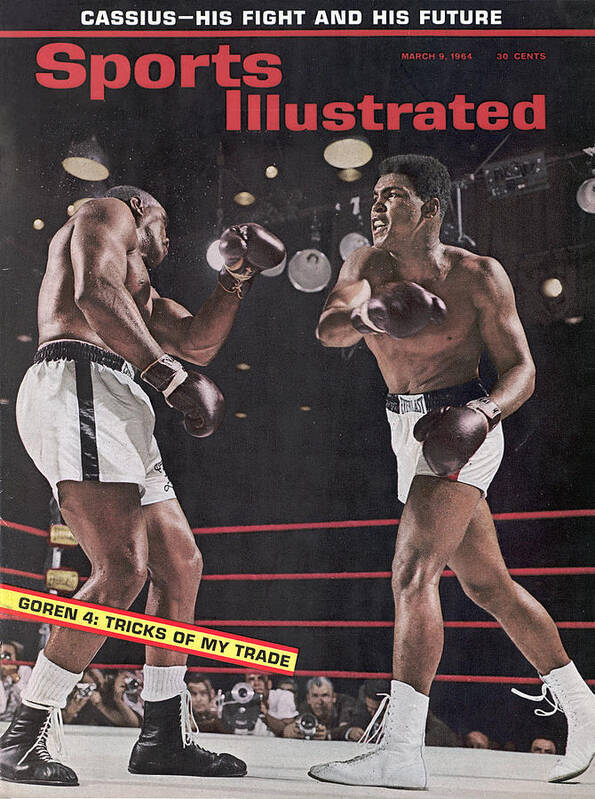 Magazine Cover Art Print featuring the photograph Cassius Clay, 1964 World Heavyweight Title Sports Illustrated Cover by Sports Illustrated