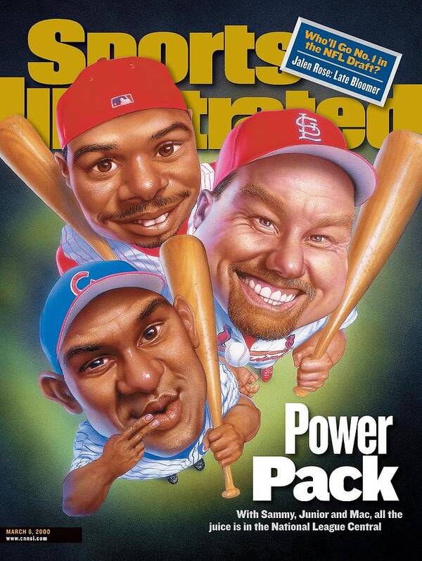 Chicago Cubs Sammy Sosa Sports Illustrated Cover Canvas Print / Canvas  Art by Sports Illustrated - Sports Illustrated Covers