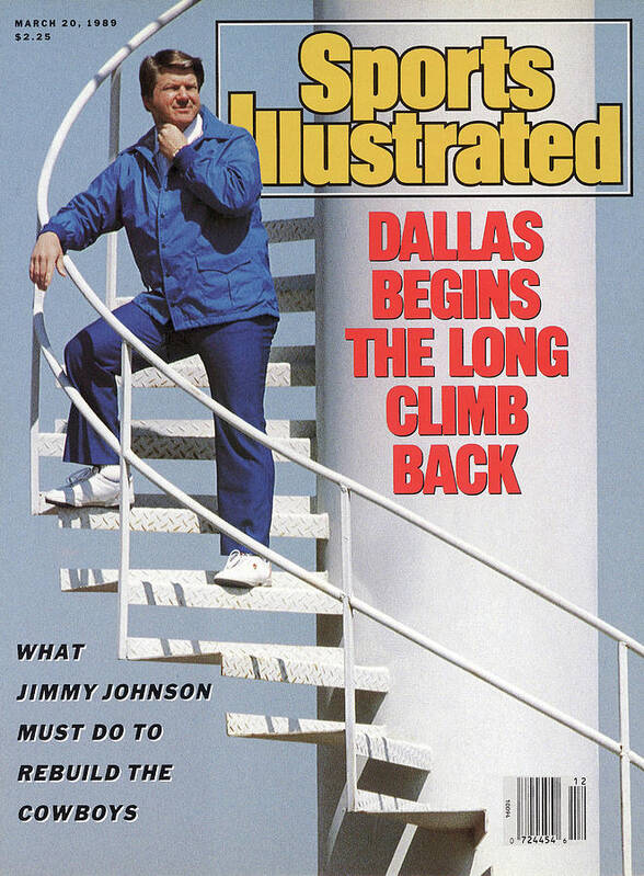 Magazine Cover Art Print featuring the photograph Dallas Begins The Long Climb Back Sports Illustrated Cover by Sports Illustrated
