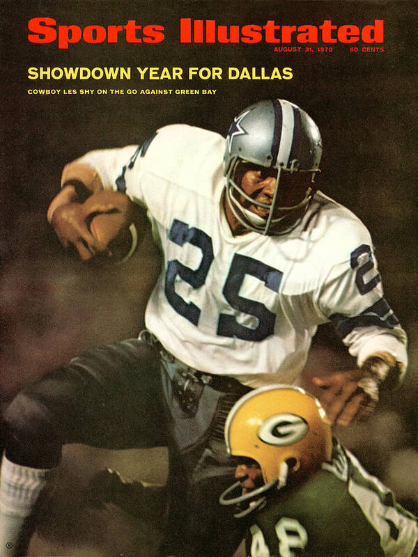 Magazine Cover Art Print featuring the photograph Dallas Cowboys Les Shy... Sports Illustrated Cover by Sports Illustrated