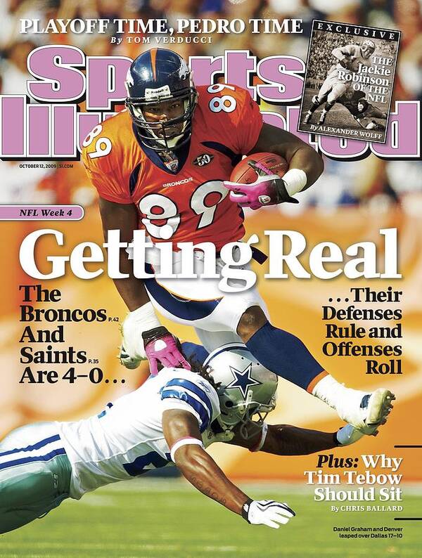 Dallas Cowboys V Denver Broncos Sports Illustrated Cover Art Print by ...