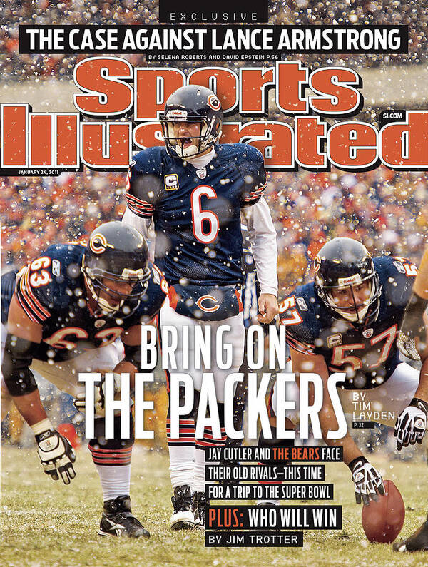 Magazine Cover Art Print featuring the photograph Divisional Playoffs - Seattle Seahawks V Chicago Bears Sports Illustrated Cover by Sports Illustrated