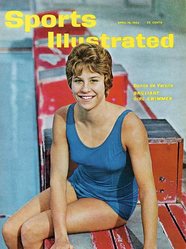 Magazine Cover Art Print featuring the photograph Donna De Varona, Swimming Sports Illustrated Cover by Sports Illustrated