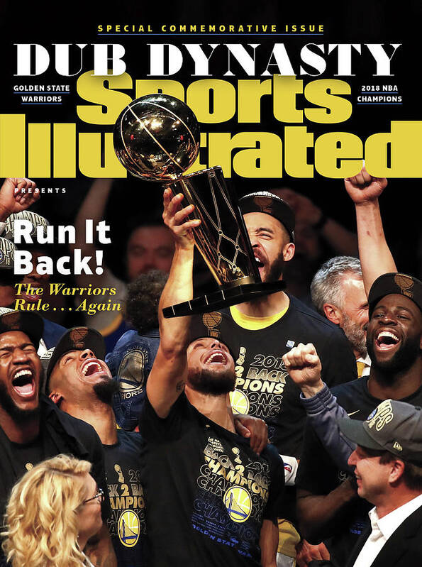 Playoffs Art Print featuring the photograph Dub Dynasty Golden State Warriors, 2018 Nba Champions Sports Illustrated Cover by Sports Illustrated