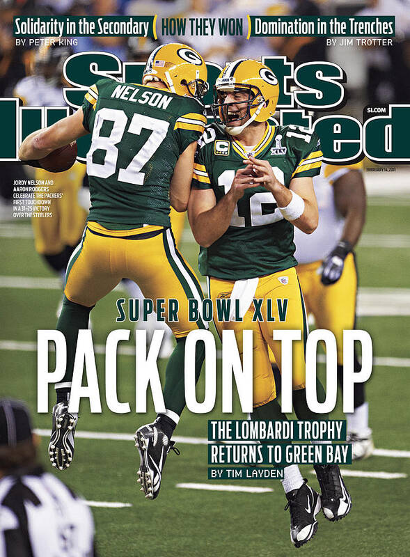 Sports Illustrated Art Print featuring the photograph Green Bay Packers Vs Pittsburgh Steelers, Super Bowl Xlv Sports Illustrated Cover by Sports Illustrated