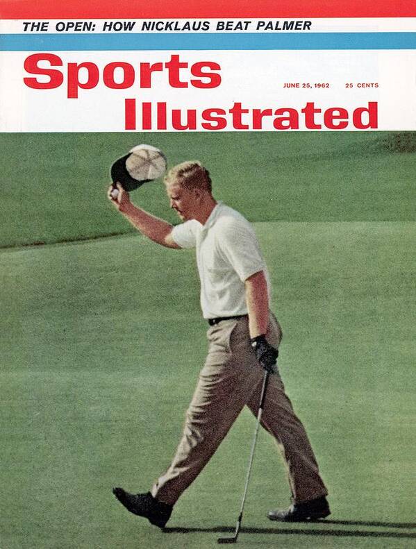 Magazine Cover Art Print featuring the photograph Jack Nicklaus, 1962 Us Open Sports Illustrated Cover by Sports Illustrated