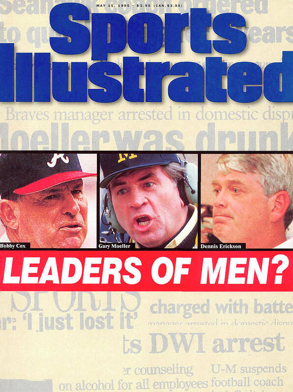 Sports Illustrated Art Print featuring the photograph Leaders Of Men Scandals In The Personal Lives Of Coaches Sports Illustrated Cover by Sports Illustrated