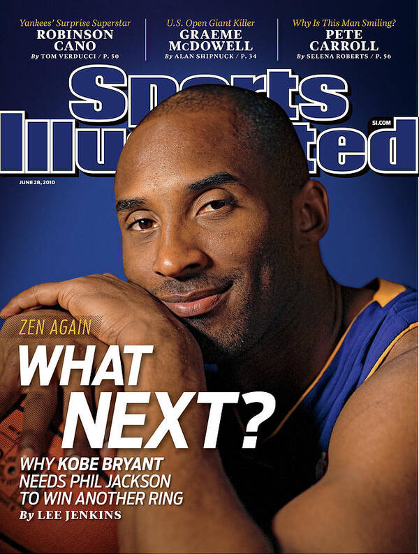 Magazine Cover Art Print featuring the photograph Los Angeles Lakers Kobe Bryant Sports Illustrated Cover by Sports Illustrated