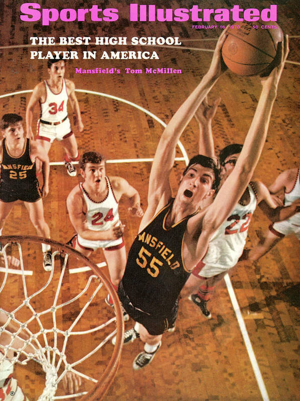 Magazine Cover Art Print featuring the photograph Mansfield High Tom Mcmillen Sports Illustrated Cover by Sports Illustrated