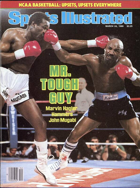 1980-1989 Art Print featuring the photograph Marvelous Marvin Hagler, 1986 Wbcwbaibf Middleweight Title Sports Illustrated Cover by Sports Illustrated