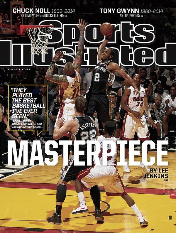 Magazine Cover Art Print featuring the photograph Masterpiece Sports Illustrated Cover by Sports Illustrated