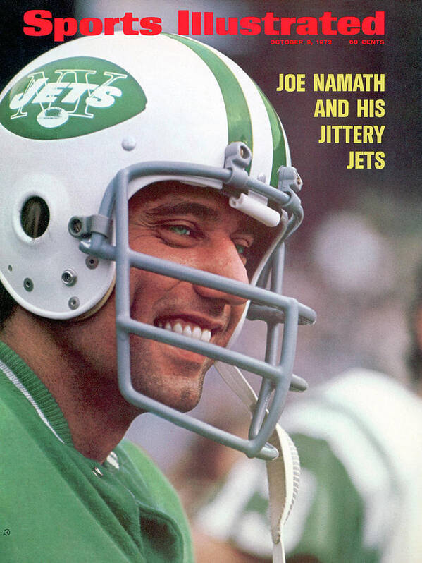 Magazine Cover Art Print featuring the photograph New York Jets Qb Joe Namath Sports Illustrated Cover by Sports Illustrated