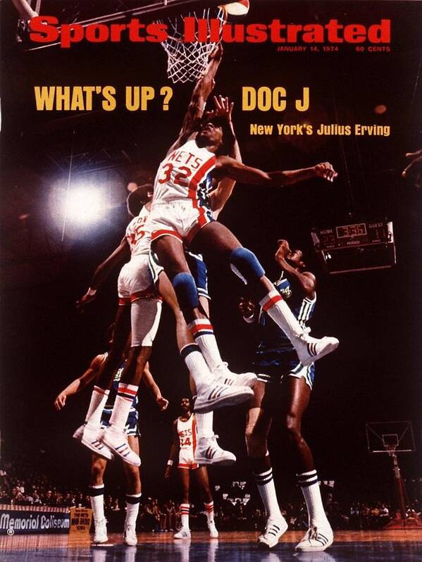 Magazine Cover Art Print featuring the photograph New York Nets Julius Erving Sports Illustrated Cover by Sports Illustrated