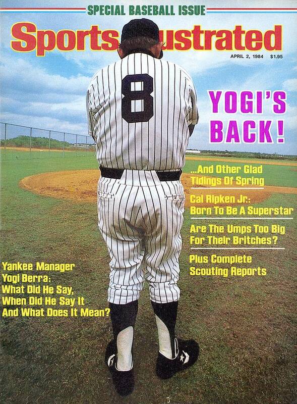 Magazine Cover Art Print featuring the photograph New York Yankees Manager Yogi Berra Sports Illustrated Cover by Sports Illustrated