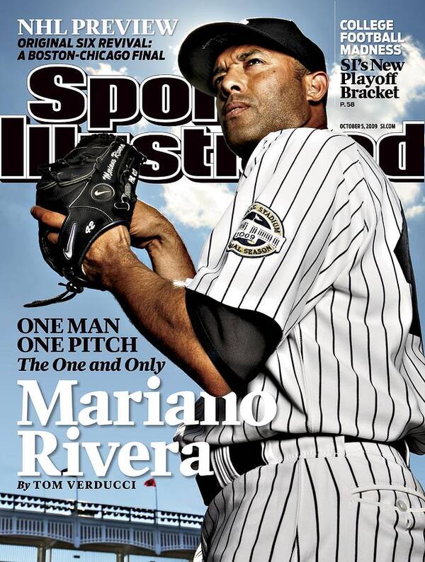 Magazine Cover Art Print featuring the photograph New York Yankees Mariano Rivera Sports Illustrated Cover by Sports Illustrated