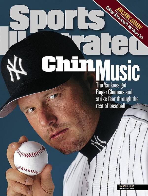 American League Baseball Art Print featuring the photograph New York Yankees Roger Clemens Sports Illustrated Cover by Sports Illustrated