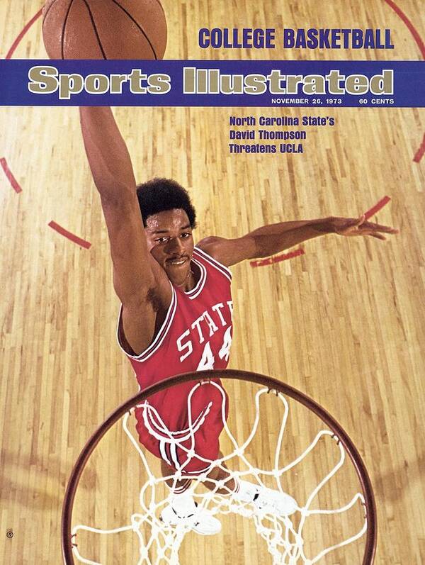 Magazine Cover Art Print featuring the photograph North Carolina State David Thompson Sports Illustrated Cover by Sports Illustrated