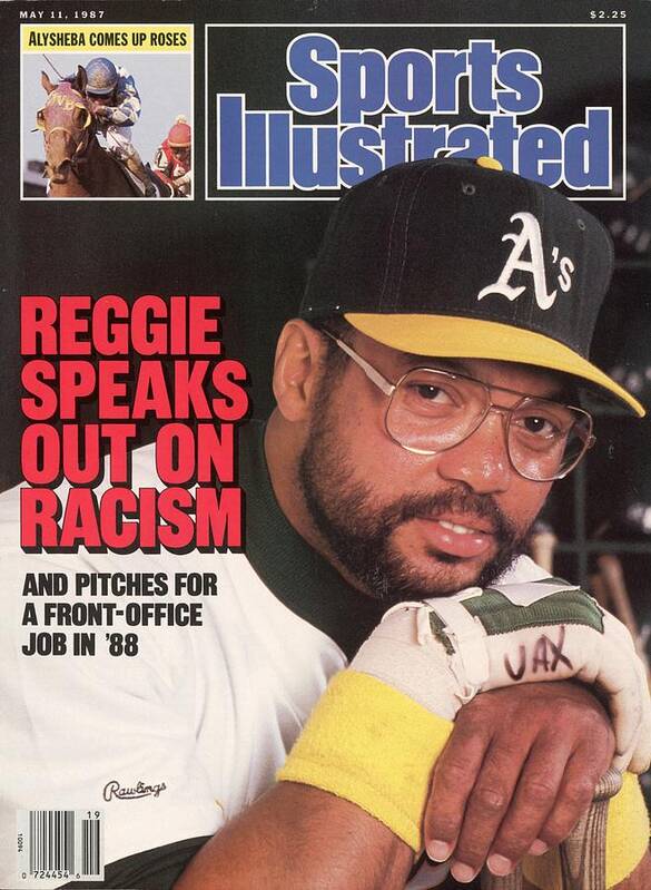 Magazine Cover Art Print featuring the photograph Oakland Athletics Reggie Jackson Sports Illustrated Cover by Sports Illustrated