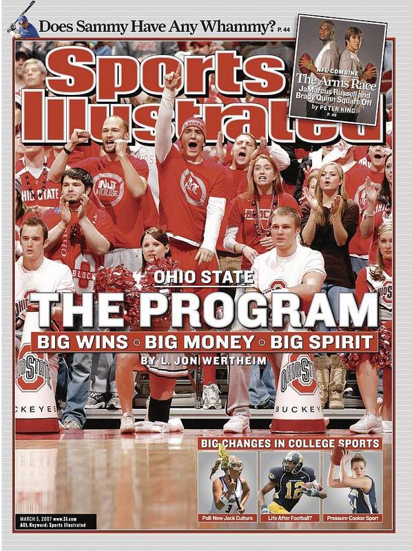 Magazine Cover Art Print featuring the photograph Ohio State University Athletics Sports Illustrated Cover by Sports Illustrated