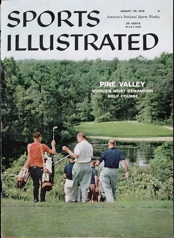 Magazine Cover Art Print featuring the photograph Pine Valley Golf Club Sports Illustrated Cover by Sports Illustrated