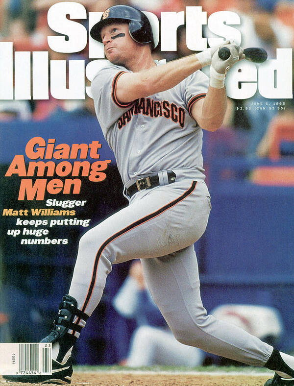 Magazine Cover Art Print featuring the photograph San Francisco Giants Matt Williams... Sports Illustrated Cover by Sports Illustrated