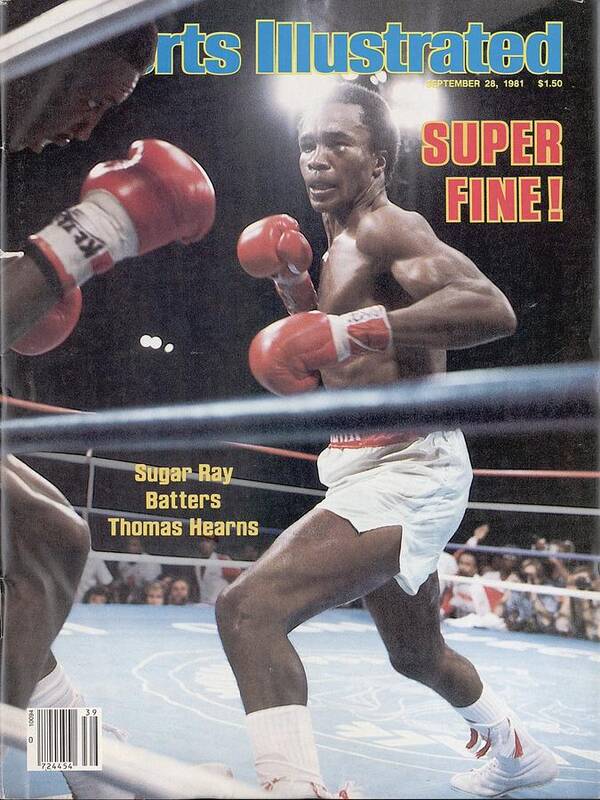 1980-1989 Art Print featuring the photograph Sugar Ray Leonard, 1981 Wbcwba Welterweight Title Sports Illustrated Cover by Sports Illustrated