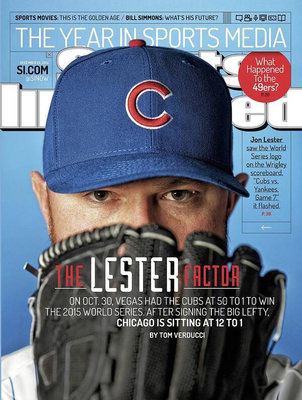 Magazine Cover Art Print featuring the photograph The Lester Factor Sports Illustrated Cover by Sports Illustrated