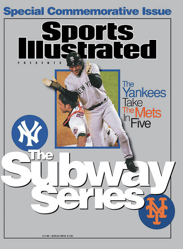 American League Baseball Art Print featuring the photograph The Subway Series, 2000 World Series Sports Illustrated Cover by Sports Illustrated