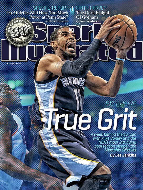 Magazine Cover Art Print featuring the photograph True Grit Exclusive. A Week Behind The Curtain With Mike Sports Illustrated Cover by Sports Illustrated