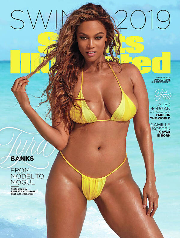 Magazine Cover Art Print featuring the photograph Tyra Banks Swimsuit 2019 Sports Illustrated Cover by Sports Illustrated