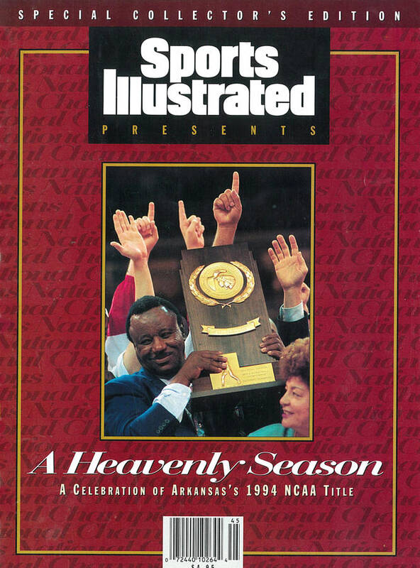 North Carolina Art Print featuring the photograph University Of Arkansas Coach Nolan Richardson, 1994 Ncaa Sports Illustrated Cover by Sports Illustrated