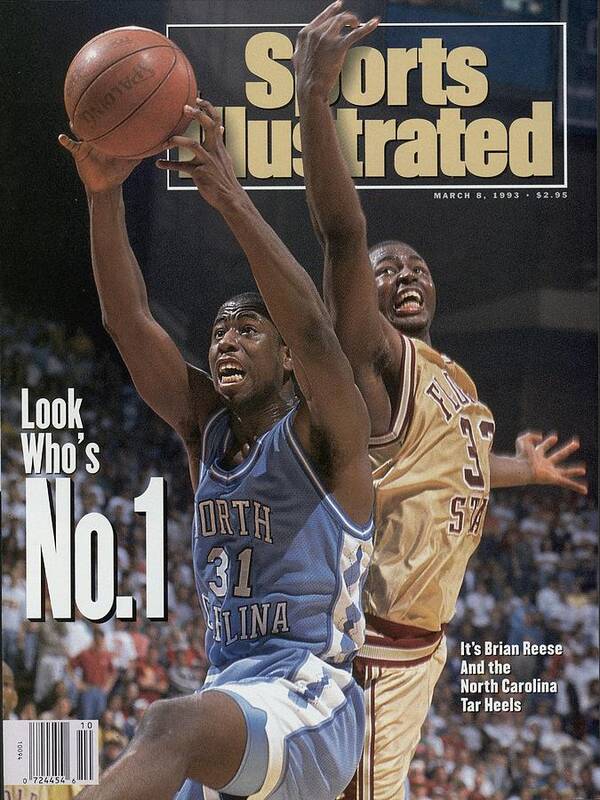 Magazine Cover Art Print featuring the photograph University Of North Carolina Brian Reese Sports Illustrated Cover by Sports Illustrated