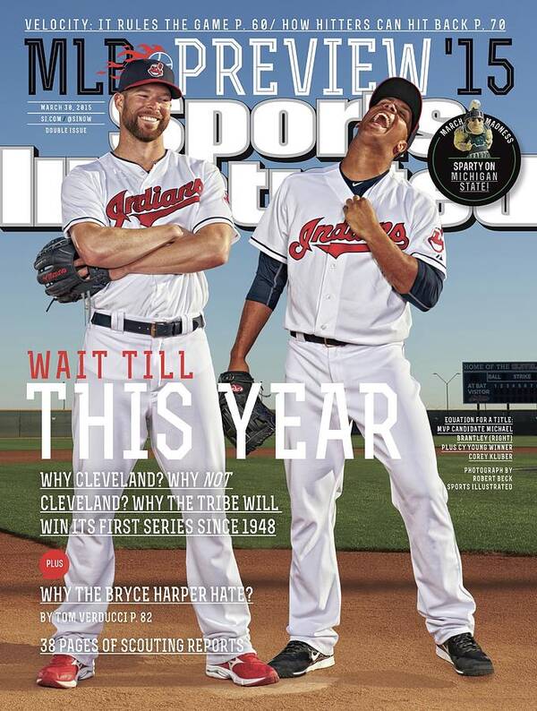 Magazine Cover Art Print featuring the photograph Wait Till This Year 2015 Mlb Baseball Preview Issue Sports Illustrated Cover by Sports Illustrated