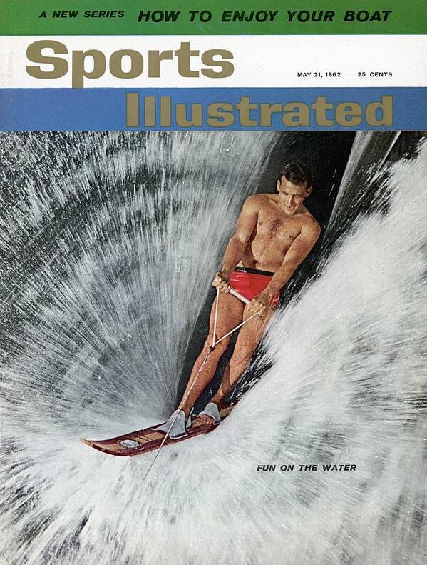 Atlanta Art Print featuring the photograph Water Skiing Sports Illustrated Cover by Sports Illustrated