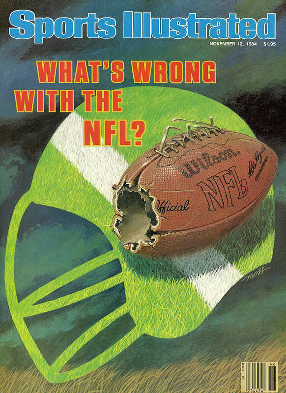 Magazine Cover Art Print featuring the photograph Whats Wrong With The Nfl Sports Illustrated Cover by Sports Illustrated