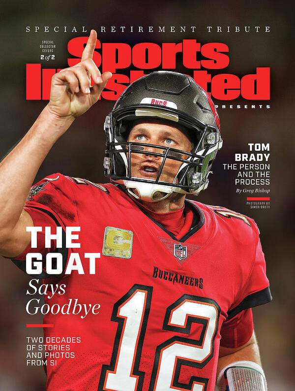 Sport Art Print featuring the photograph Tom Brady, Retirement Tribute Special Issue Cover by Sports Illustrated