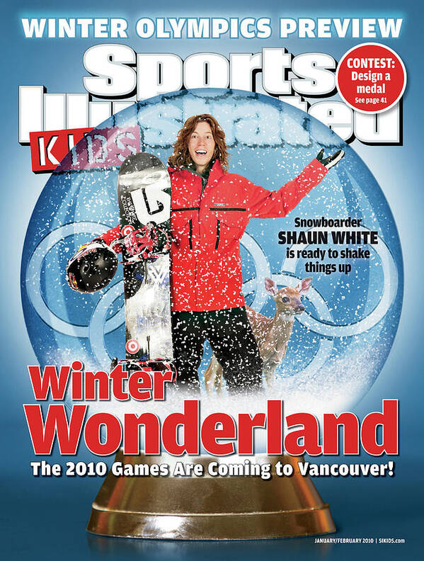 079089085cov Art Print featuring the photograph 2010 Winter Olympics Preview Issue Cover by Sports Illustrated