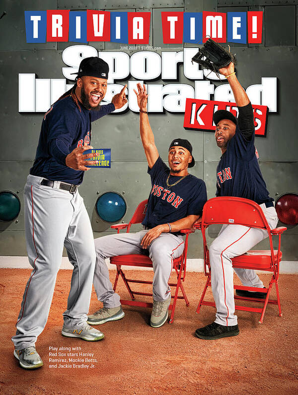K06cvrv13 Art Print featuring the photograph 2018 Sports Illustrated for Kids Trivia Issue Cover by Sports Illustrated