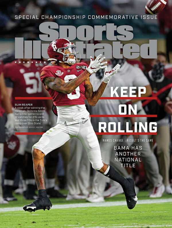 #faatoppicks Art Print featuring the photograph Keep on Rolling Alabama Championship Sports Illustrated Cover by Sports Illustrated