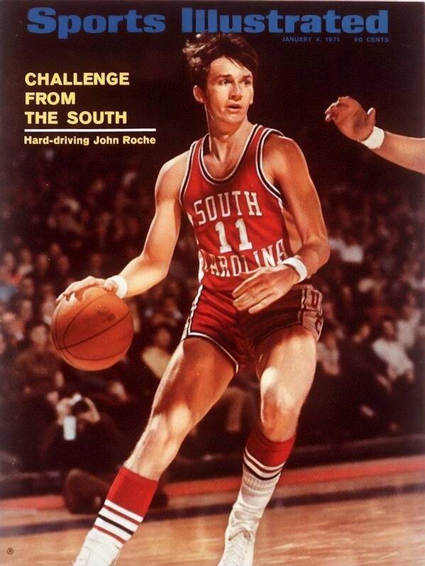 Sports Illustrated Art Print featuring the photograph South Carolina John Roche... Sports Illustrated Cover by Sports Illustrated