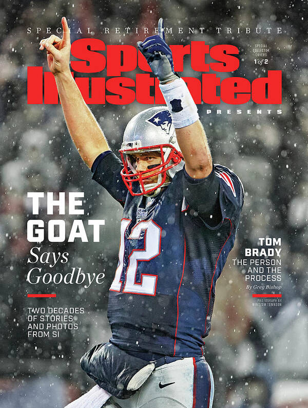 Tom Brady Art Print featuring the photograph Tom Brady, Retirement Tribute Special Issue Cover by Sports Illustrated